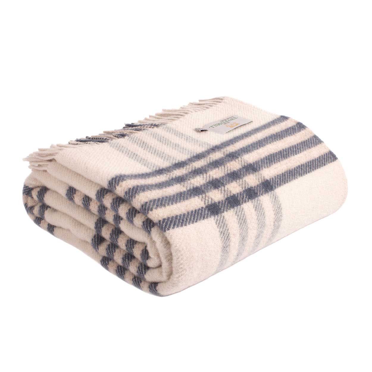 Tweedmill Lifestyle Hex Check Throw 150X240cm